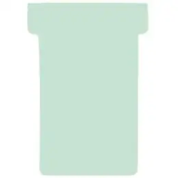 T-Karten Franken TK119 hellgrün 47x17mm Größe 1, Pack 100 Stk