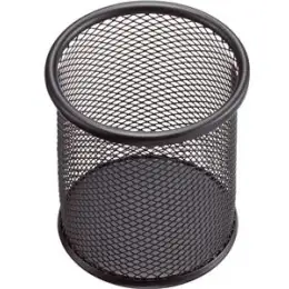 Köcher Helit H2518195 round network Metall schwarz