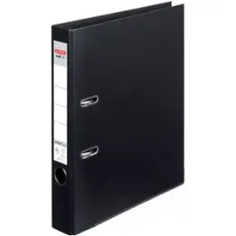 Ordner Herlitz 300002691 10834729 maX.file protect+ A4, 50mm, Pappe/PP-Folie, Wechselfenster, schwarz