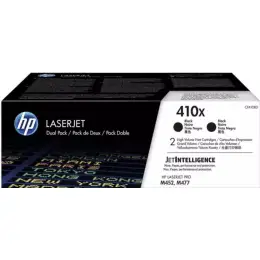 Tonerpatrone HP CF410XD 410X Doppelpack, 2 x schwarz, je 6.500 Seiten