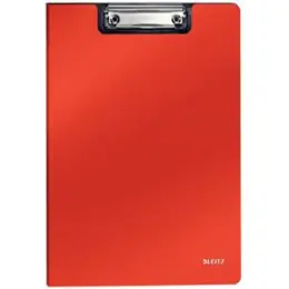 Klemmbrettmappe Leitz 3962-10-20 39621020 Solid hellrot A4 Polyfoam, Pack 10 Stk