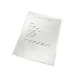 Sichthüllen Leitz 4001-00-03 40010003 re:cycle A4 farblos 130my PP, Pack 100 Stk