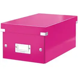 Archivbox Leitz 6042-00-23 60420023 Click & Store DVD pink