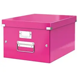 Archivbox Leitz 6044-00-23 60440023 Click & Store mittel pink bis A4