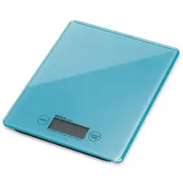 Briefwaage Maul 1666034 MAULgloss 5000g 1g Teilung, mit Batteriebetrieb hellblau
