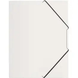 Gummizugmappe Pagna 21613-19 A4 PP transparent 3 Einschlagklappen, Gummizug