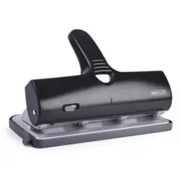 Doppellocher Rapesco 1293 ALU 40 4,0mm schwarz für 4-fach Lochung bis 40 Blatt