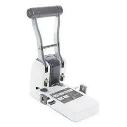 Locher Rapesco 1404 ECO P1100 10,0mm weiß mit Anschlagschiene bis 100 Blatt