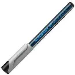Universalmarker Schneider 112501 Maxx 221 S 0,4mm, Rundspitze, non-permanent, schwarz, Pack 10 Stk
