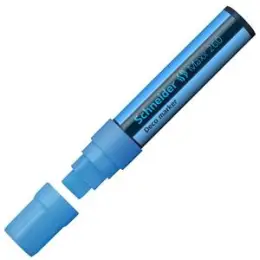 Kreidemarker Schneider 126010 Maxx 260 5-15mm, Blockspitze, hellblau