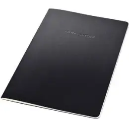 Notizheft Sigel CO861 Conceptum A4 liniert 80g Softcover schwarz 64Seiten, Pack 5 Stk