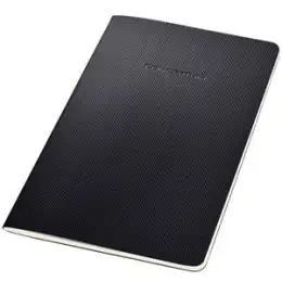 Notizheft Sigel CO863 Conceptum A5 liniert 80g Softcover schwarz 64Seiten, Pack 5 Stk