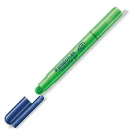 Trockentextmarker Staedtler 264-5 Textsurfer gel 3mm, Rundspitze, Wachsmine, Drehmechanik, grün