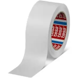 Packband Tesa 04313-00004-10 tesapack 50 mm x 50m weiß Papier robust von Hand einreißbar
