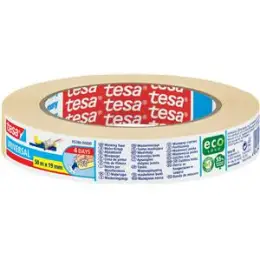 Kreppband Tesa 05286-00000-02 universal 19mmx50m beige für gerade Kanten