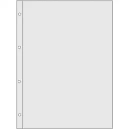 Präsentationshülle Veloflex 4346001 A4 glasklar oben offen, Pack 100 Stk