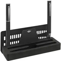 Schreibset Wedo 26095301 260 95301 Signero schwarz im Metall etui Kugelschreiber und Füller