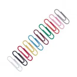 Briefklammern Alco 256-10 26mm weiß kunststoffüberzogen, Pack 10 x 100 Stk