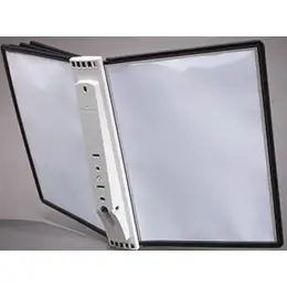 Sichttafel-Wandhalter Durable 5810-01 581001 Sherpa Wall 5tlg 1 Wandhalter und 5 Tafeln schwarz