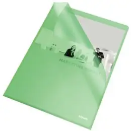 Sichthüllen Esselte 54838 A4 grün 115my PP Standard Plus, Pack 100 Stk