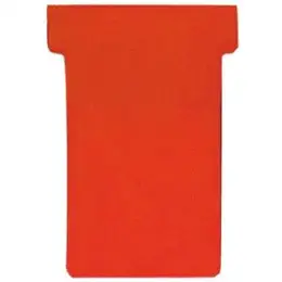 T-Karten Franken TK201 rot 84x48mm Größe 2, Pack 100 Stk