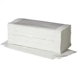 Papierhandtücher Fripa 4031101 Ideal weiß 1lagig 25x23cm V-Falz, Pack 20 x 250 Blatt