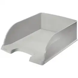 Briefablage Leitz 5233-00-85 52330085 Jumbo plus A4 Jumbo 255x103x357mm stapelbar grau