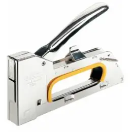 Handtacker Rapid 10600521 R23E Metall silber mit Soft-Gripp-Einlage 13/4-8