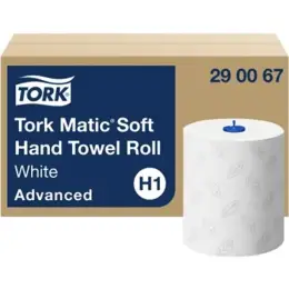 Rollenhandtücher Tork 290067 H1 Matic Advanced 2-lagig hochweiß weich