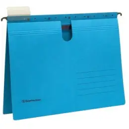 Hängehefter Soennecken 122110450 2020 blau A4 kaufmännische Heftung 220g Recyclingkarton, Pack 25 Stk