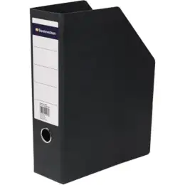 Stehsammler Soennecken 123004390 2000 schwarz Hartpappe 78mm A4-hoch 85mm Rückenbreite