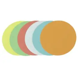 Moderationskarten Soennecken 154226799 4874 Kreis Ø 9,5cm farbig sortiert, Pack 250 Stk