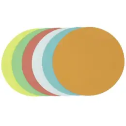 Moderationskarten Soennecken 154226899 4875 Kreis Ø 14cm farbig sortiert, Pack 250 Stk