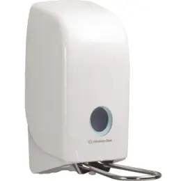 Seifenspender Kimberly-Clark 6955 Aquarius 1000ml weiß mit Armhebel abschließbar