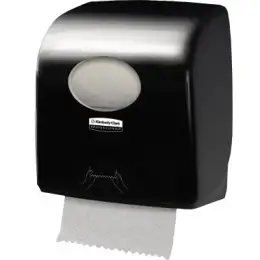 Handtuchspender Kimberly-Clark 7956 32,4x29,7x19,2cm Slimroll schwarz Kunststoff