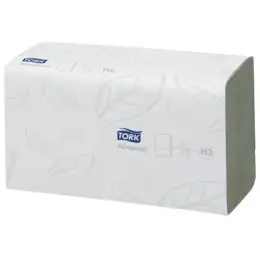 Papierhandtücher Tork 290179 H3 Advanced Zickzack 23cm grün, Pack 15 x 250 Stk
