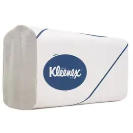 Papierhandtücher Kimberly-Clark 6710 Kleenex weiß 3-lagig Ultra 31,5x21,5cm Interfold, Pack 15 x 96 Stk