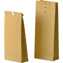 Musterbeutel Bong 00014016 M30 braun 120x285x50mm 120g Seitenfalte+Boden, Pack 250 Stk