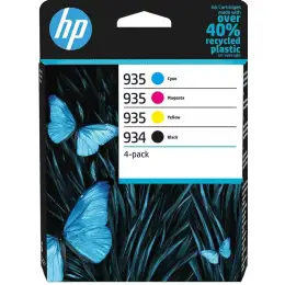 Tintenpatrone HP 6ZC72AE 934/935 Multipack, je 1 x schwarz, cyan, magenta, gelb, 4x400 Seiten