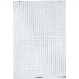 Flipchartblock Soennecken 155021202 1142 kariert 20 Blatt 6fach gelocht 68x99cm, Pack 3 Stk