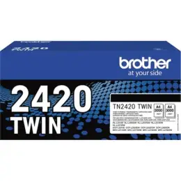 Tonerkassette Brother TN2420TWIN 2420 2er-Pack schwarz 2x3.000 Seiten