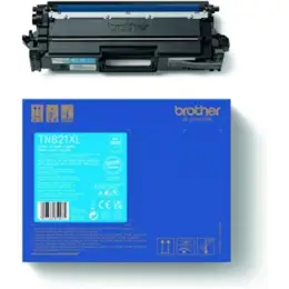 Farbtonerkassette Brother TN821XLC 821 cyan 9.000 Seiten