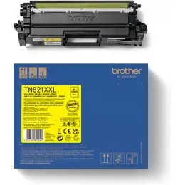 Farbtonerkassette Brother TN821XXLY 821 gelb 12.000 Seiten