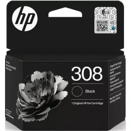 Tintenpatrone HP 7FP21UE 308 schwarz 160 Seiten