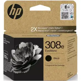 Tintenpatrone HP 7FP22UE 308E schwarz 320 Seiten EvoMore