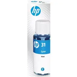 Tintenflasche HP 1VU26AE 31 cyan 8.000 Seiten 70ml