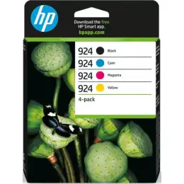 Tintenpatrone HP 6C3Z1NE 924 Multipack 1 x schwarz/cyan/magenta/gelb 1.700 Seiten