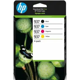 Tintenpatrone HP 6C400NE 937 Multipack 1 x schwarz/cyan/magenta/gelb 3.850 Seiten