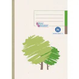 Geschäftsbuch König & Ebhardt 86-1529201 861529201 A5, 192 Seiten, kariert, Karton